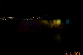 American Falls by night